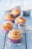 Cruffins (chocolate croissants in muffin cases)