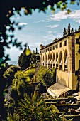 View of the 'Belmond Villa San Michele' hotel in Florence, Italy