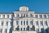 The headquarters of the Hummel & Hummel shoemaking company, Neuffer am Park, Pirmasens, Rhineland-Palatinate, Germany