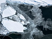 New and old sea ice, Antarctica
