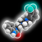 Flibanserin molecule