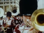 Marching groups at Houston astronaut parade, August 1969