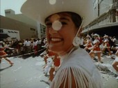 Cheerleaders at Houston astronaut parade, August 1969