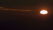 Sunset over the Atacama Desert, time-lapse footage