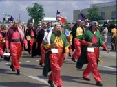 Arabia Shriners at Houston astronaut parade, August 1969