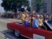 Rusty Schweickart, Houston astronaut parade, August 1969