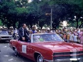 Michael Collins, Houston astronaut parade, August 1969