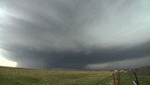 EF3 tornado, Oklahoma, 16 May 2015, time-lapse footage