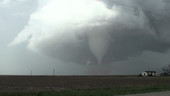 Tornado, Texas, USA, time-lapse footage