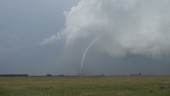 Tornado, South Dakota, USA, time-lapse footage