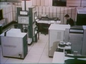 Mission Control computer room, 1970s