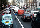 Traffic in London, UK