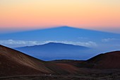 MaunaKea volcano at sunrise, Hawaii