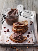 Sweet adzuki bean spread for vegans