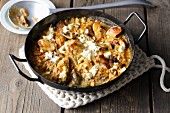 Chicken casserole with mushrooms