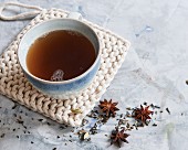Chai tea with spices