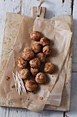 Meatballs with vegetables