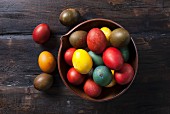 Easter Eggs in bowl