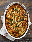 A parsnip bake with fresh herbs