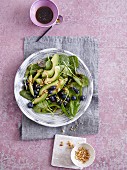 A spinach, avocado, and blueberry salad - 'Olivia's Green Secret'