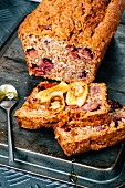 Raspberry and Banana Bread