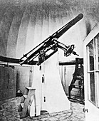 US Naval Observatory refractor telescope, 19th century