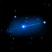 Pictor A galaxy, Chandra X-ray image