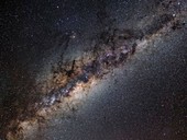 Milky Way galactic centre, optical image