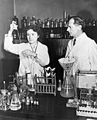 Carl and Gerty Cori, US biochemists