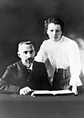 Marie and Pierre Curie, physicists