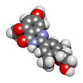Apabetalone atherosclerosis drug molecule