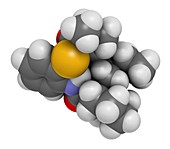 Dalcetrapib hypercholesterolemia drug molecule