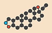 Danazol endometriosis drug molecule