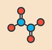 Nitrogen tetroxide molecule