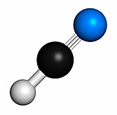 Hydrogen cyanide poison molecule