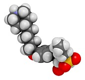 Tirofiban anticoagulant drug molecule