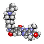 Volasertib cancer drug molecule