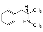 Methamphetamine crystal meth molecule