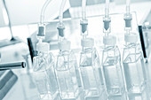 Laboratory bottles and tubes