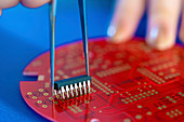 Integrated circuit on a printed circuit board