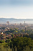 View of Florence from the 'Torre Di Bellosguardo' hotel, Italy