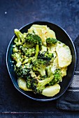 Broccoli and potatoes