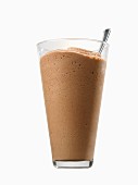 A chocolate mocha milkshake