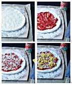 How to make gluten free pizza with corn and thyme