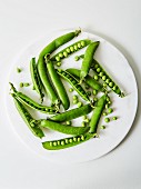 Podded peas