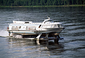 Hydrofoil, Yenisei river, Russia