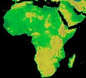 Africa, GLOBE map