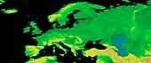 Europe, GLOBE map
