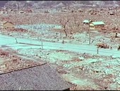 Atomic bomb destruction, Hiroshima, Japan