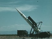MGM-29 Sergeant ballistic missile test firing